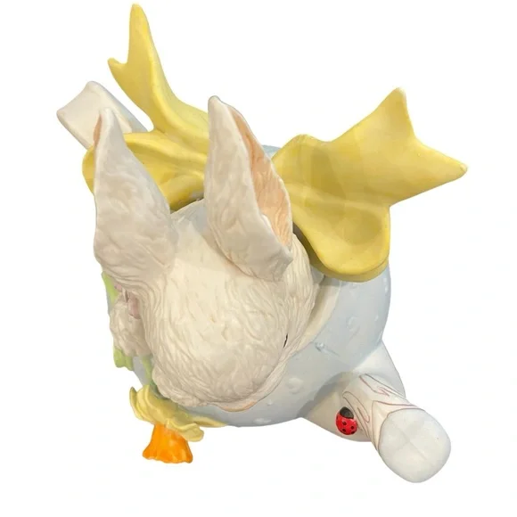 1992 Enesco Bunny Rabbit in Teapot - Picture 6 of 6